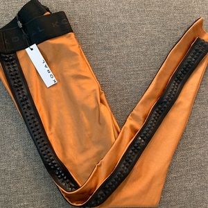 KORAL LEGGINGS BLACK STUDDED LARGE PANTS